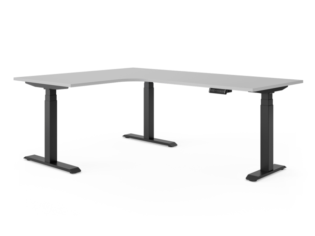 Desktopia Edge - Elektrisch höhenverstellbarer Eckschreibtisch - 1